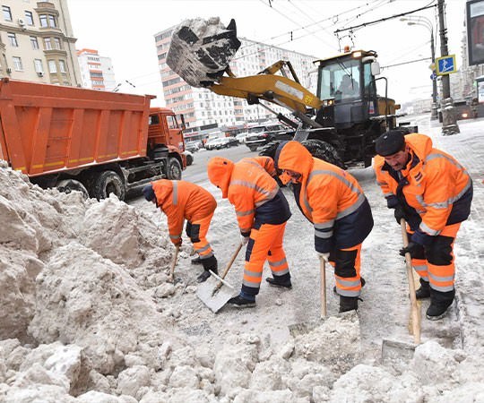 Уборка снега в Брянске и  Брянской области